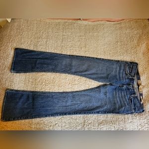 Hollister 5R Jeans Cali Flare Stretch Cotton Spandex Blend Blue Denim Jeans